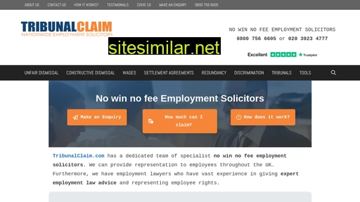 tribunalclaim.com alternative sites