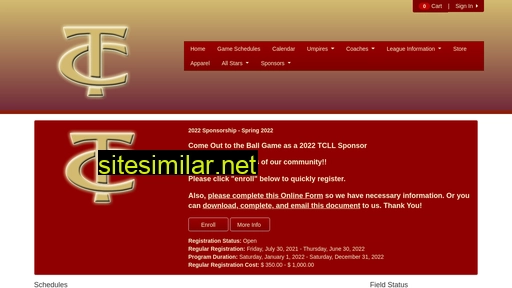 tricitylittleleague.com alternative sites