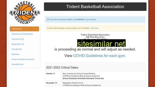 tridentbasketball.com alternative sites