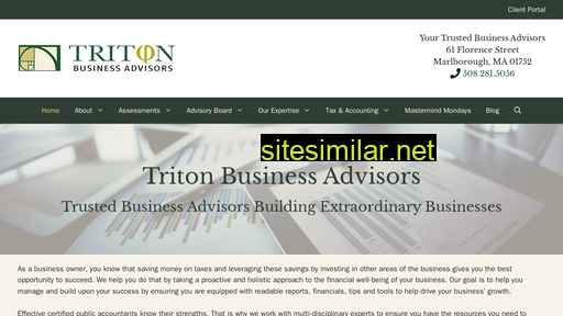 tritonbusinessadvisors.com alternative sites