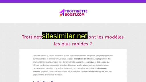 trottinette-boost.com alternative sites