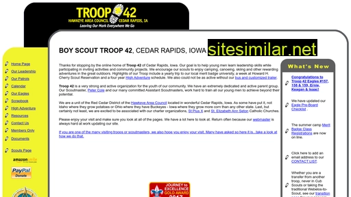 Troop42 similar sites