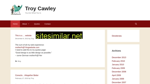 troycawley.com alternative sites