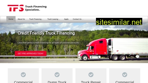 truckfinancingspecialists.com alternative sites