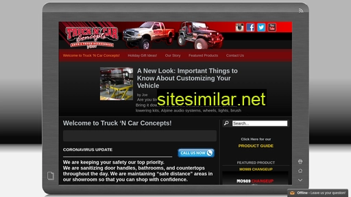 truckncarconcepts.com alternative sites