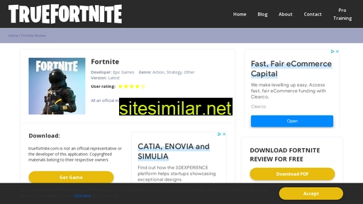 truefortnite.com alternative sites