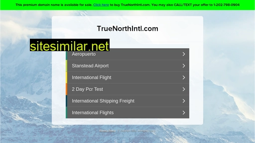 truenorthintl.com alternative sites