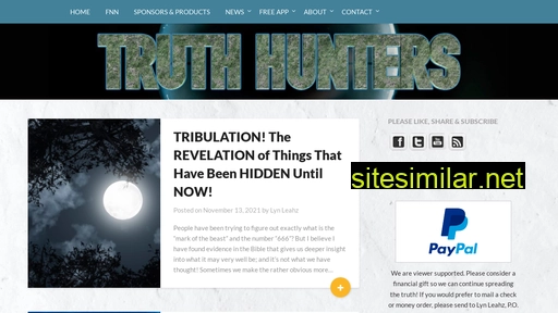 truthhuntersshow.com alternative sites