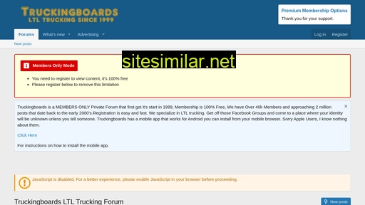 truckingboards.com alternative sites