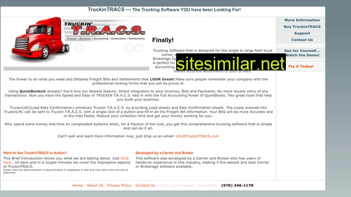 truckintracs.com alternative sites