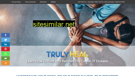 trulyheal.com alternative sites