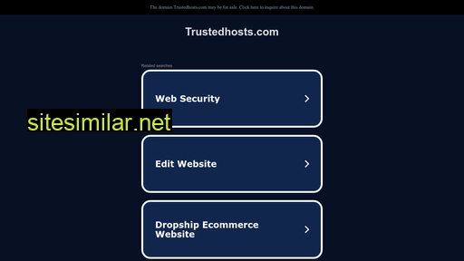 trustedhosts.com alternative sites