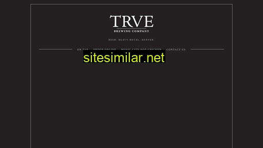trvebrewing.com alternative sites