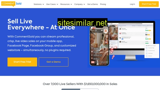 try.commentsold.com alternative sites
