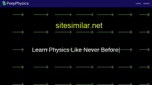 try.peepphysics.com alternative sites