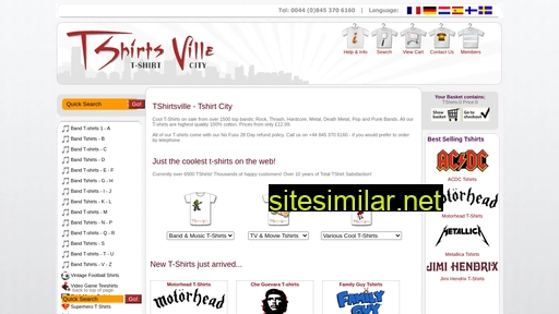 tshirtsville.com alternative sites