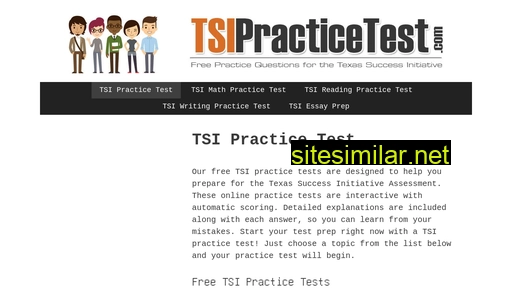 tsipracticetest.com alternative sites
