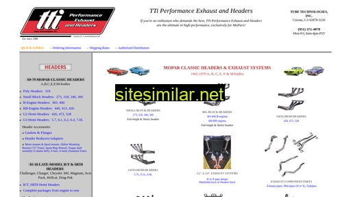 ttiexhaust.com alternative sites