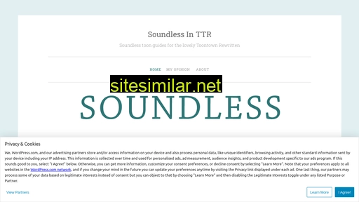Ttrsoundlessguides similar sites