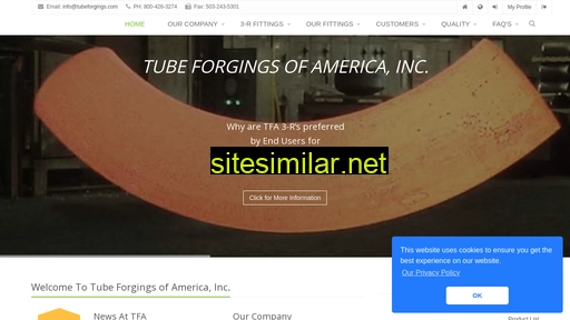 tubeforgings.com alternative sites