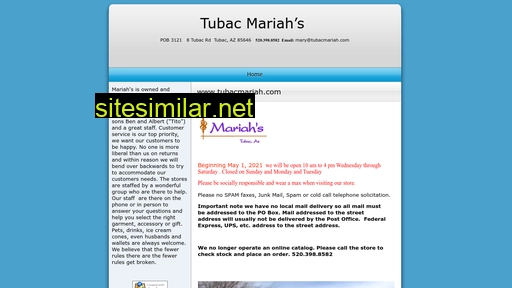 tubacmariah.com alternative sites