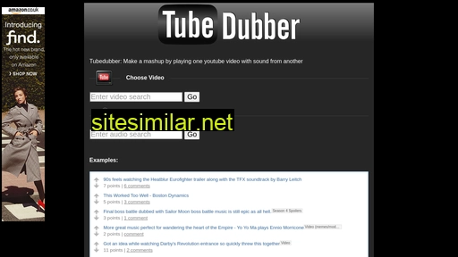tubedubber.com alternative sites