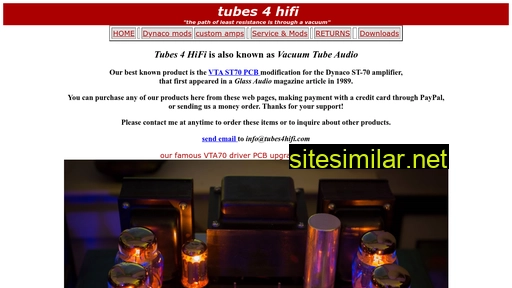 Tubes4hifi similar sites