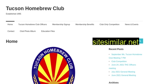 Tucsonhomebrewclub similar sites