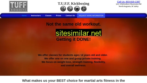 tuffkickboxing.com alternative sites