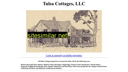 Tulsacottages similar sites