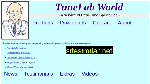 Tunelab-world similar sites