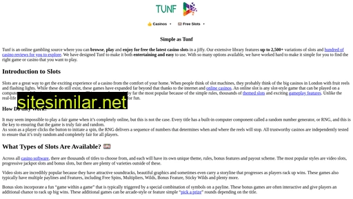 tunf.com alternative sites