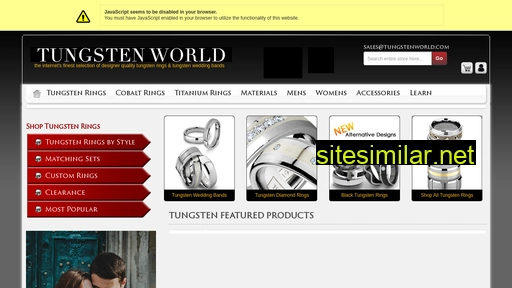 tungstenworld.com alternative sites
