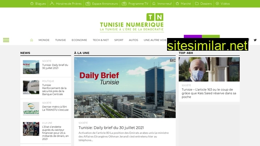 Tunisienumerique similar sites