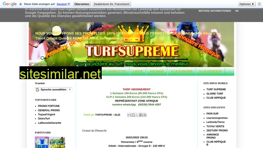 turfsupreme.blogspot.com alternative sites