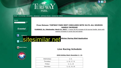 Turfway similar sites