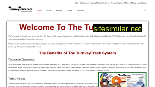 Turnkeytrack similar sites