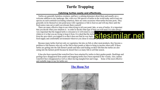 turtle-trap.com alternative sites