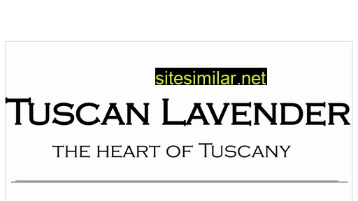 Tuscanlavender similar sites