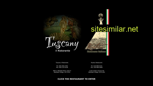 tuscany-restaurant.com alternative sites