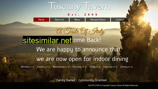 Tuscany-tavern similar sites