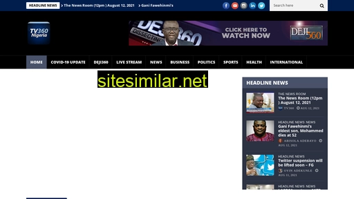 tv360nigeria.com alternative sites
