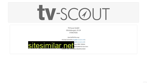 tv-scout.com alternative sites