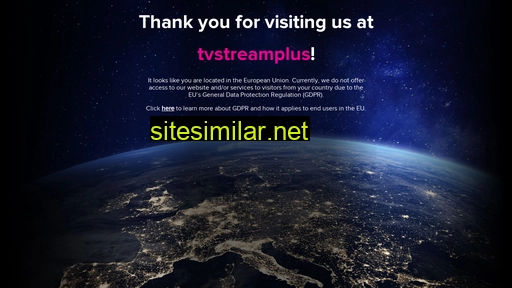 Tvstreamplus similar sites