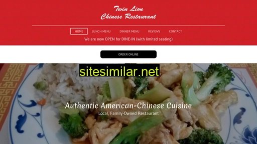 Twinlionchineserestaurant similar sites