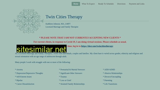 twincitiestherapy.com alternative sites