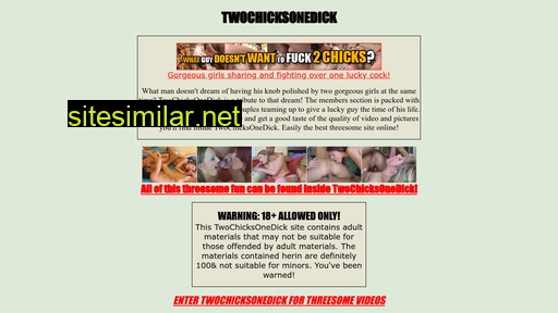twochicksonedick2.com alternative sites