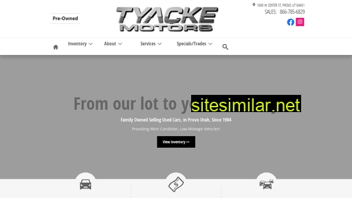 tyackemotors.com alternative sites