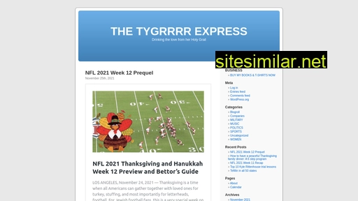 Tygrrrrexpress similar sites