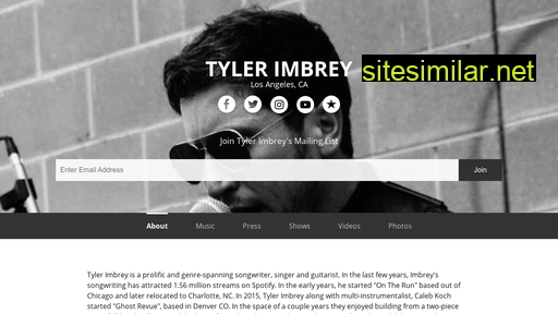 Tylerimbrey similar sites